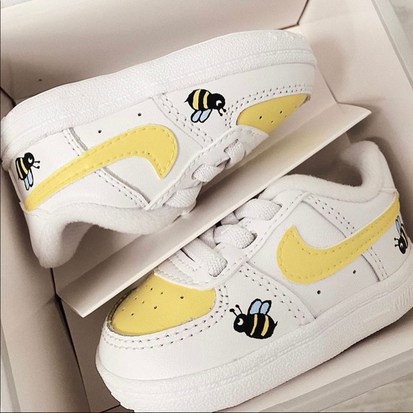 Baby Air Force 1 Bumblebee 🐝 (Crib Size) - Picture 1 of 1